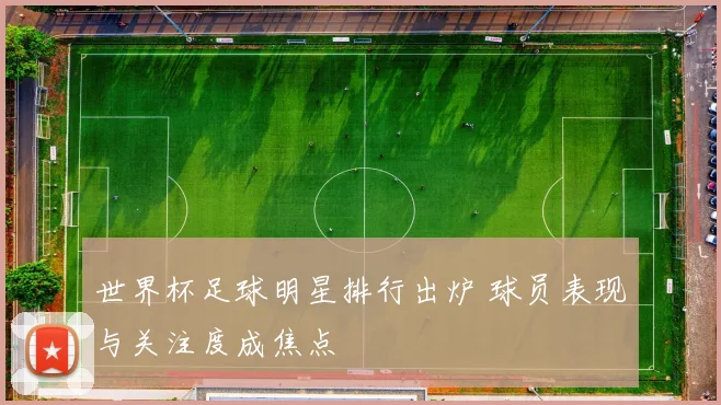 世界杯足球明星排行出炉 球员表现与关注度成焦点